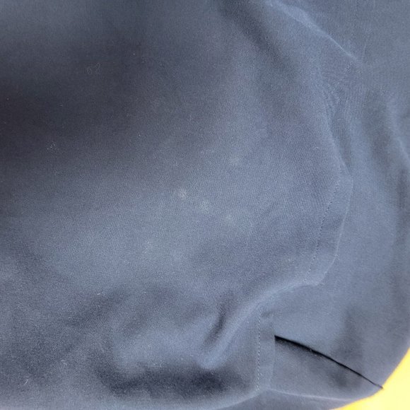 FIGS Shirt Women Small Blue Technical Collection Short Sleeve V-Neck Top Stretch - Picture 3 of 3